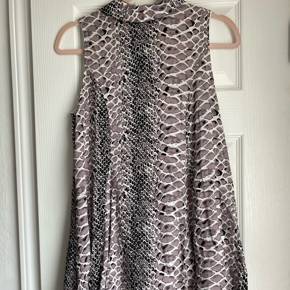 She + Sky Animal Print Mini Shift Dress